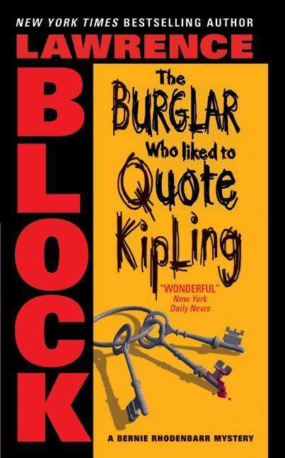 Book cover of The Burglar Who Liked to Quote Kipling