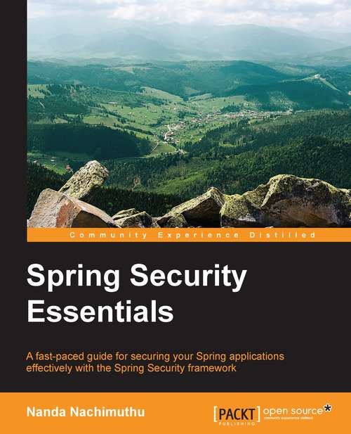 Book cover of Spring Security Essentials