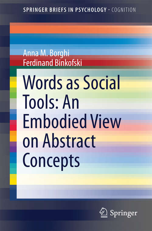Book cover of Words as Social Tools: An Embodied View on Abstract Concepts