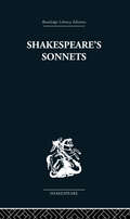 Shakespeare's Sonnets (Unwin Critical Library)