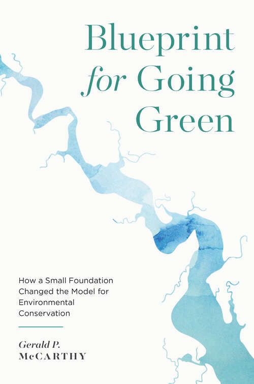 Book cover of Blueprint for Going Green: How a Small Foundation Changed the Model for Environmental Conservation