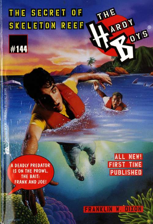 Book cover of The Secret of Skeleton Reef (The Hardy Boys #144)