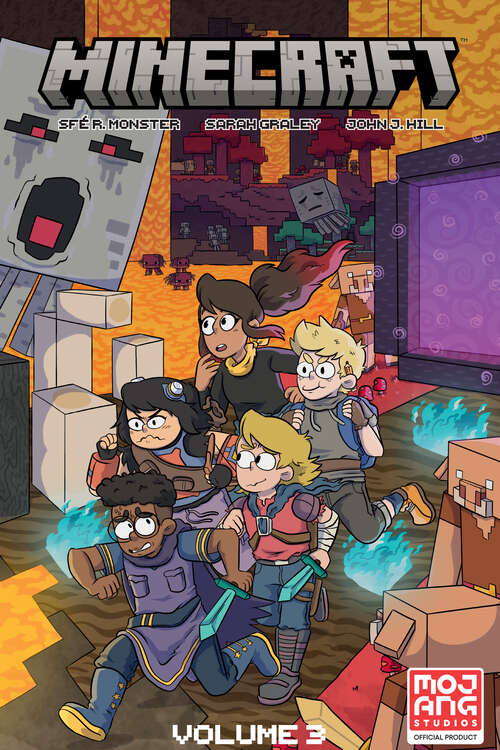 Book cover of Minecraft Volume 3 (Graphic Novel)