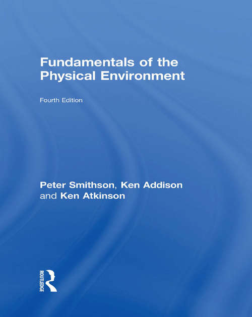 Book cover of Fundamentals of the Physical Environment: Fourth Edition (4)