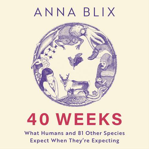 Book cover of 40 Weeks: What Humans and 81 Other Species Expect When They're Expecting