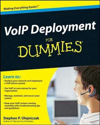 Book cover of VoIP Deployment For Dummies