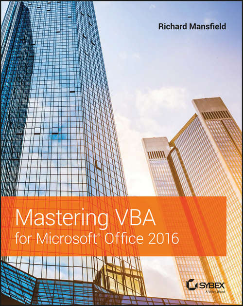 Book cover of Mastering VBA for Microsoft Office 2007