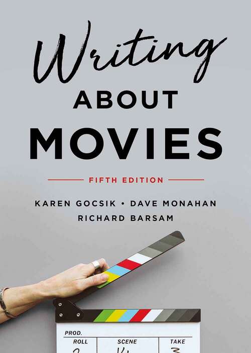 Book cover of Writing About Movies (5)