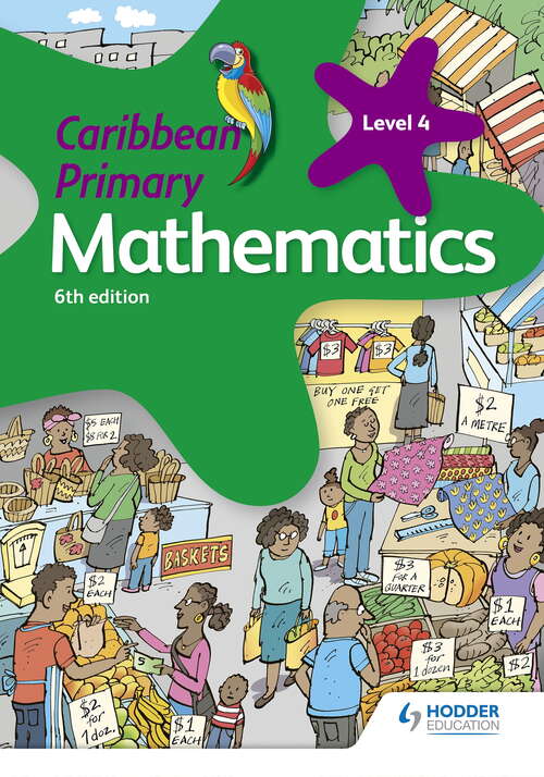Book cover of Caribbean Primary Mathematics Book 4 6th edition