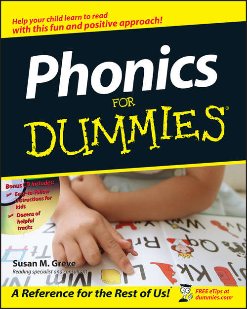 Book cover of Phonics for Dummies