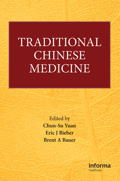 Book cover of Traditional Chinese Medicine