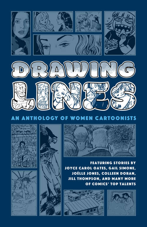 Book cover of Drawing Lines: An Anthology of Women Cartoonists