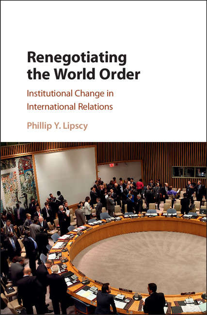 Book cover of Renegotiating the World Order