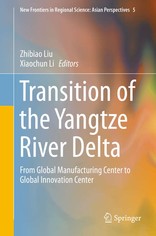 Book cover of Transition of the Yangtze River Delta