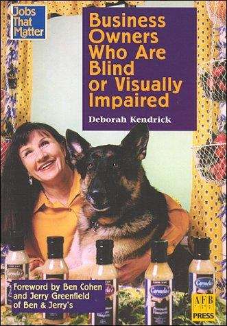Book cover of Business Owners Who Are Blind or Visually Impaired