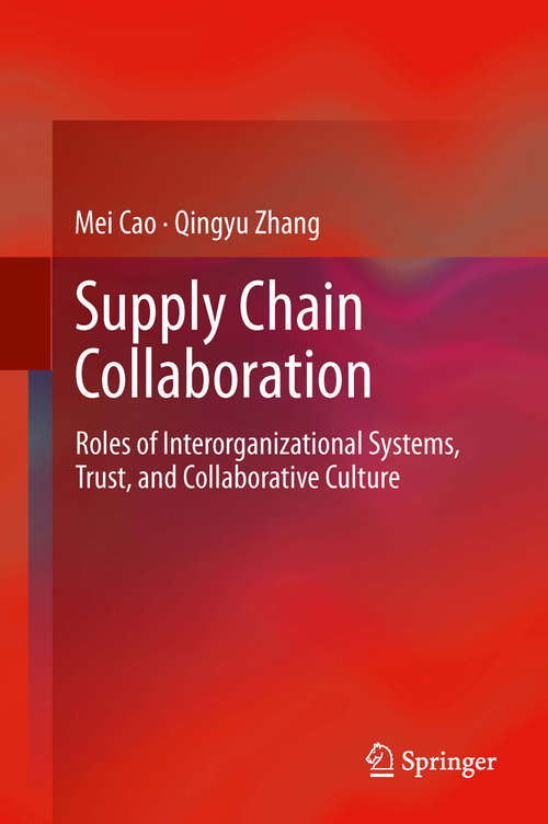 Book cover of Supply Chain Collaboration