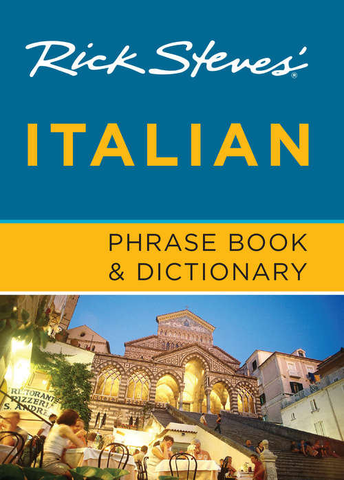 Book cover of Rick Steves' Italian Phrase Book & Dictionary