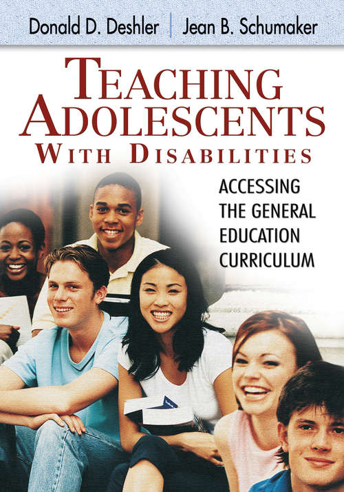 Book cover of Teaching Adolescents With Disabilities: Accessing the General Education Curriculum