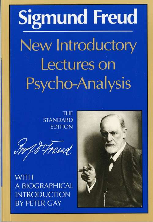 Book cover of New Introductory Lectures on Psycho-Analysis