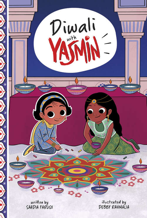 Book cover of Diwali with Yasmin