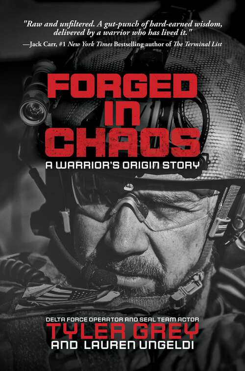 Book cover of Forged in Chaos: A Warrior's Origin Story