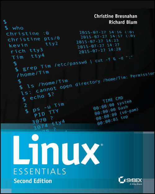 Book cover of Linux Essentials