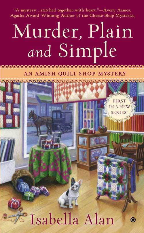 Book cover of Murder, Plain and Simple (Amish Quilt Shop Mystery #1)