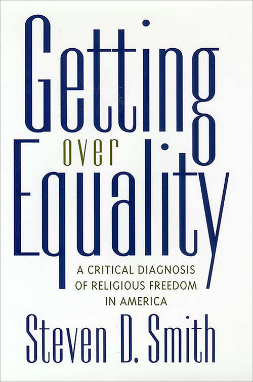 Book cover of Getting Over Equality