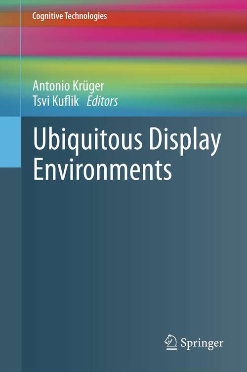 Book cover of Ubiquitous Display Environments