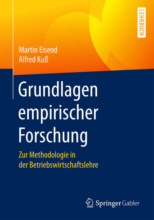 Book cover of Grundlagen empirischer Forschung