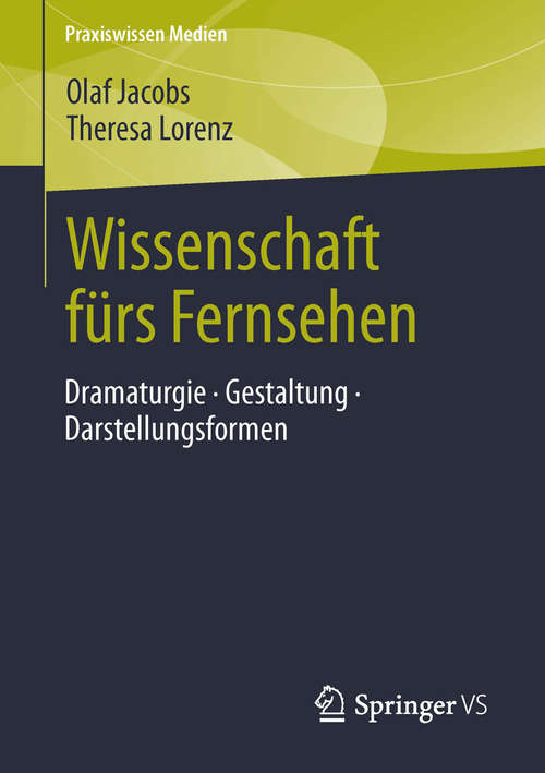 Book cover of Wissenschaft fürs Fernsehen