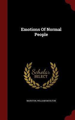 Book cover of Emotions Of Normal People