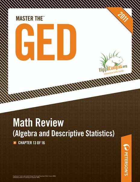 Book cover of Master the GED: Chapter 13 of 16