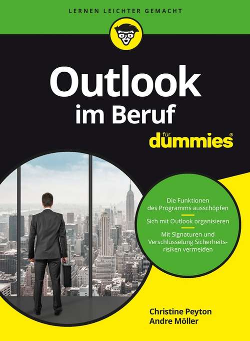 Book cover of Outlook im Beruf für Dummies (Für Dummies)