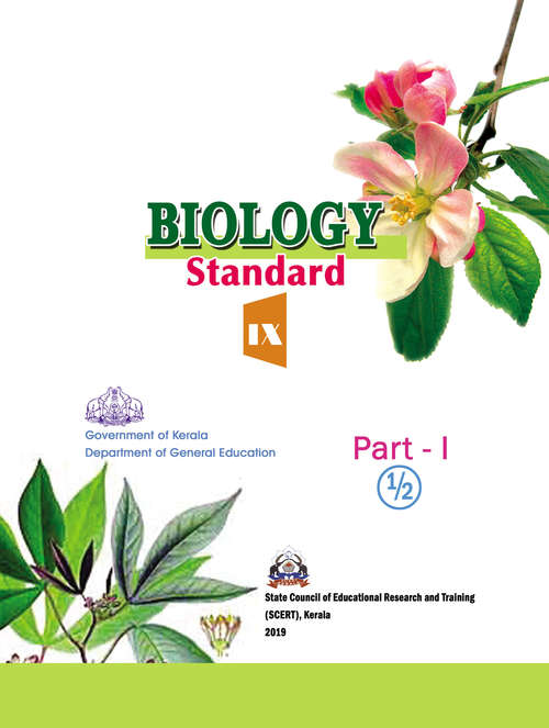 Book cover of Biology (Part-1) Class 9th S.C.E.R.T. Kerala Board
