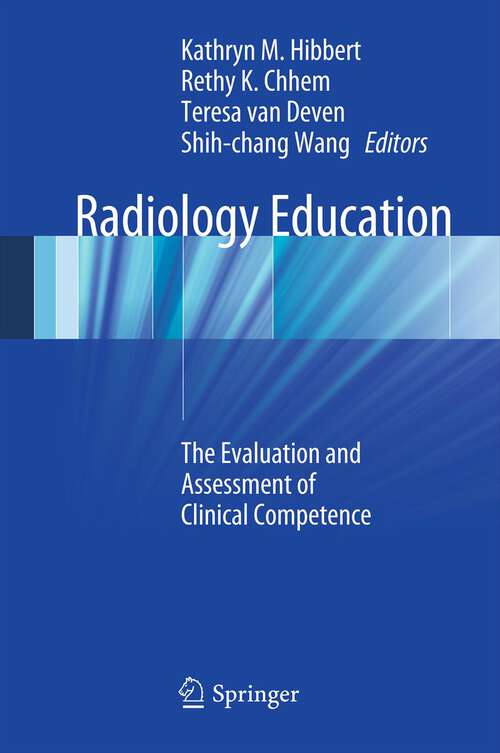 Book cover of Radiology Education