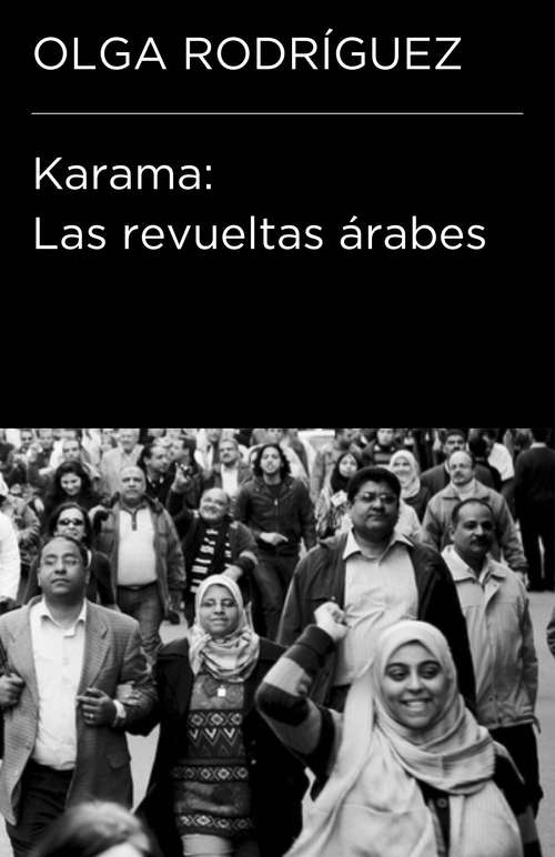 Book cover of Karama. Las revueltas árabes