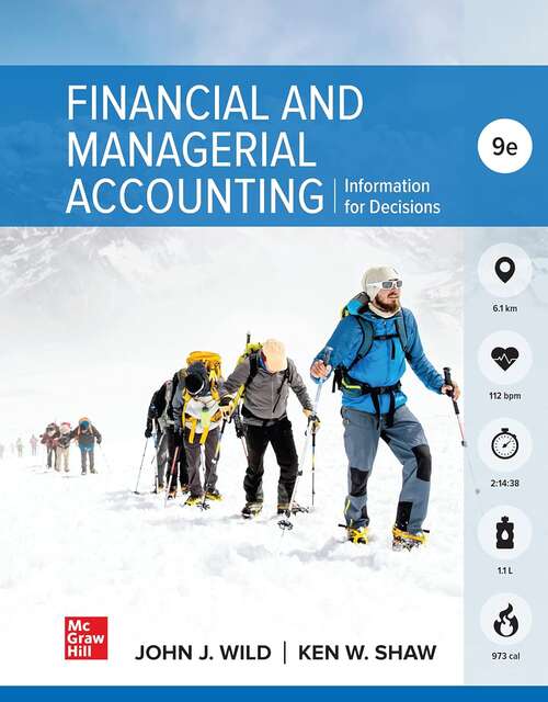 Book cover of Financial and Managerial Accounting (9)