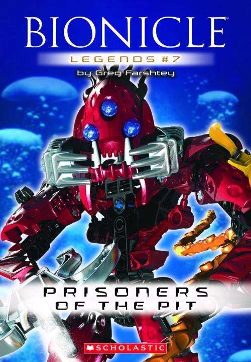 Book cover of Prisoners of the Pit (Bionicle Legends #7)