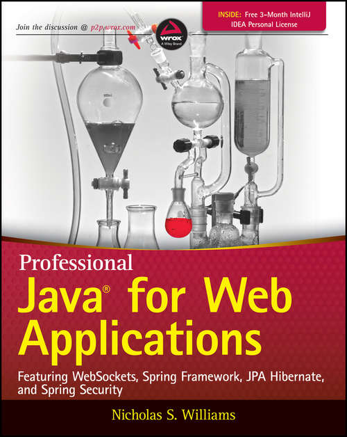 Book cover of Professional Java for Web Applications
