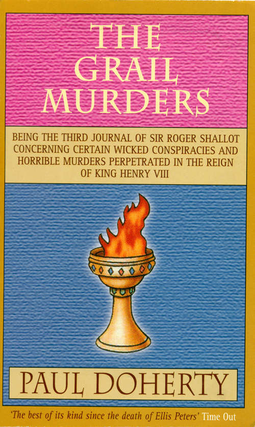 Book cover of The Grail Murders (Tudor Mysteries, Book 3): A thrilling Tudor mystery of murder, intrigue and hidden treasure