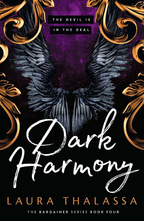 Book cover of Dark Harmony: The finale to the bestselling smash-hit dark fantasy romance! (The Bargainer Series #3)