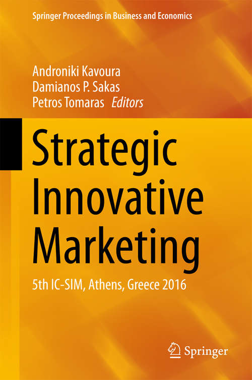 Book cover of Strategic Innovative Marketing