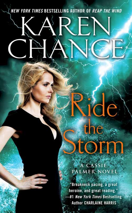 Book cover of Ride the Storm: A Cassie Palmer Novel (Cassie Palmer #8)