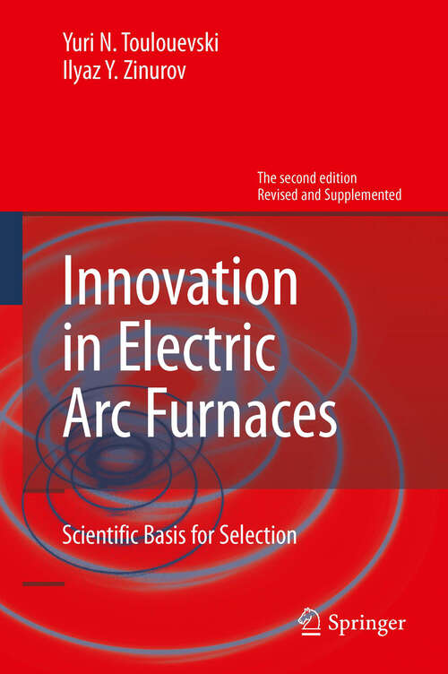 Book cover of Innovation in Electric Arc Furnaces