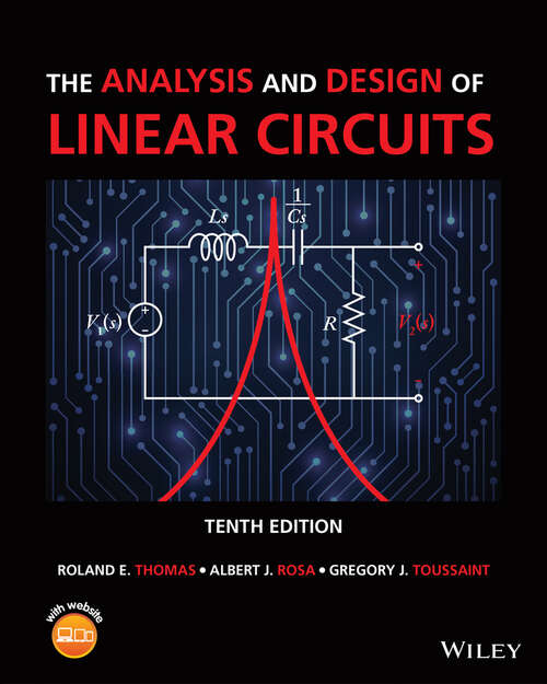 Book cover of The Analysis and Design of Linear Circuits (10)