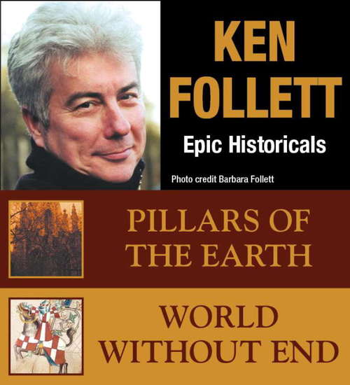 Book cover of Ken Follett  EPIC HISTORICAL COLLECTION