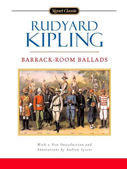 Book cover of Barrack-Room Ballads