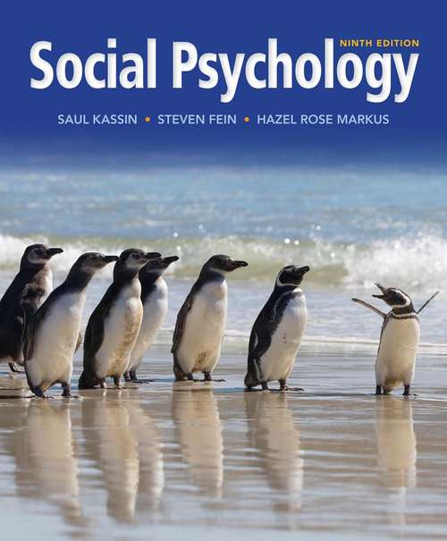 Social Psychology (Ninth Edition)