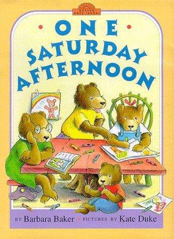 Book cover of One Saturday Afternoon